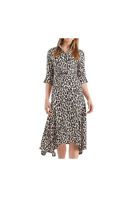 MIDI DRESS (LEOPARD PRINT)