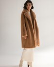 THE HARRIET TEDDY COAT (TAN)