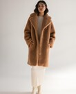 THE HARRIET TEDDY COAT (TAN)