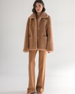 THE ANNABEL JACKET (TAN TEDDY)