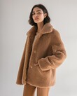 THE ANNABEL JACKET (TAN TEDDY)