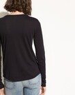 ESSENTIAL LONG SLEEVE CREW (BLACK)