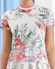 BELLITUDE FLORAL TEE (IVORY FLORAL)