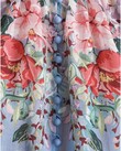 BELLITUDE FLORAL BLOUSE (CORNFLOWER FLORAL)