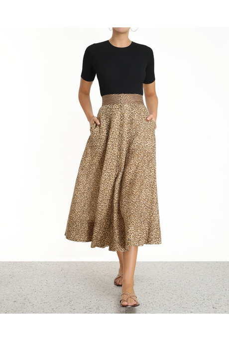 EMPIRE FULL SKIRT (SPLICED)