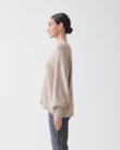 CORA COTTON CASHMERE KNIT (CAMEL MARLE)