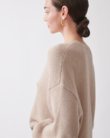 CORA COTTON CASHMERE KNIT (CAMEL MARLE)