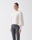 HADLEY WOOL COTTON KNIT (MILK)