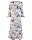 PORTRAIT OF A LADY DRESS (PURPLE FLORAL)