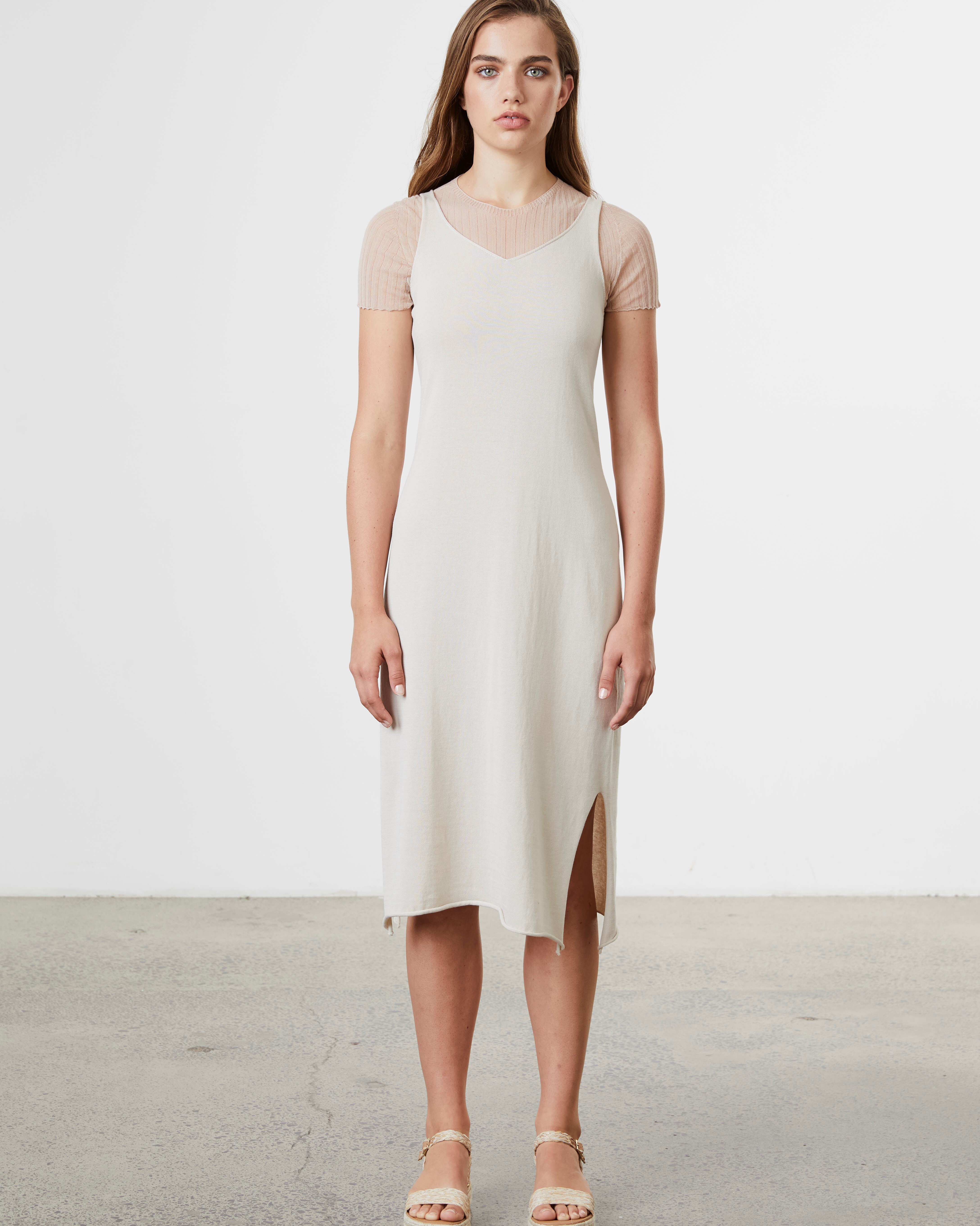 cotton short midi