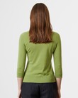 COTTON CREW SWEATER (LEAF)