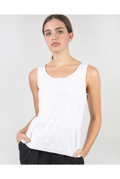 ORIGAMI SINGLET (WHITE)