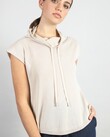 DRAWSTRING VEST (NATURAL)