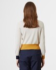 CONTRAST JUMPER (SUNNY/NATUAL/NAVY)