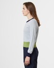 CONTRAST JUMPER (LEAF/CINDER/NAVY)