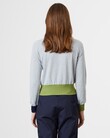 CONTRAST JUMPER (LEAF/CINDER/NAVY)