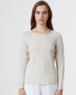 LINEN FINE JUMPER (NATURAL/SEED)