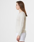 LINEN FINE JUMPER (NATURAL/SEED)