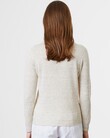 LINEN FINE JUMPER (NATURAL/SEED)