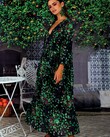 I'M MAXIED OUT DRESS (BLACK FLORAL)