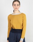 CONTRAST JUMPER (NAVY/SUNNY/CINDER)