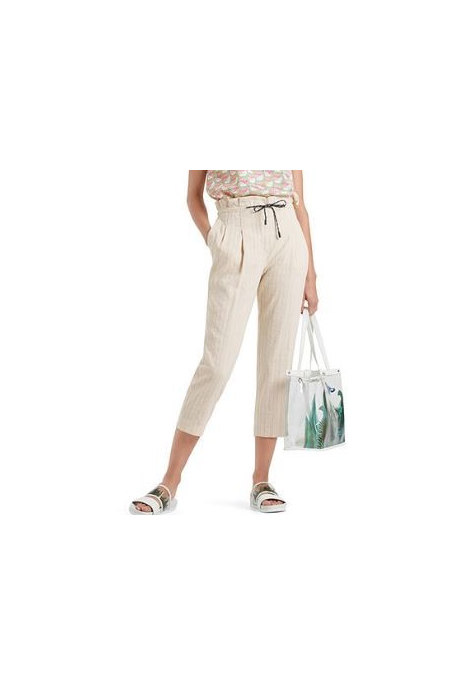 DRAWSTRING TROUSERS (ALMOND MILK)