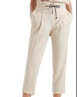 DRAWSTRING TROUSERS (ALMOND MILK)