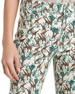 3/4 JEANS WITH GIRAFFE PRINT (BRIGHT GREEN)