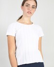 DIAGONAL TEE (WHITE)