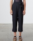 LINEN PANTS (BLACK)