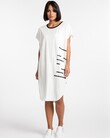 CROSSING THE LINE DRESS (IVORY)