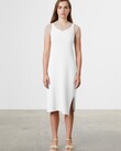 COTTON MIDI (WHITE)