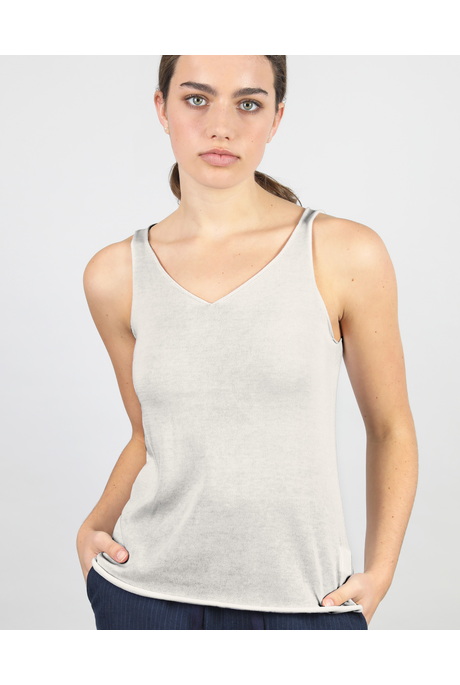 COTTON CAMI (NATURAL)