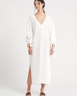 PASCALE OVERSIZED MIDI DRESS (IVORY)