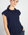 DRAWSTRING VEST (NAVY)