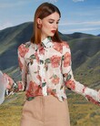 SHIRTY LITTLE SECRET BLOUSE (WHITE PEONY)