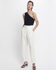 SILK-LINEN TROUSER (WHITE)