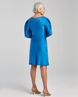 ORIGAMI SLEEVE DRESS (COBALT BLUE)