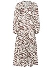 FIESTA BILLOW SLEEVE DRESS (ZEBRA)