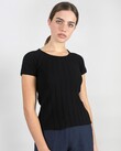 DIAGONAL TEE (BLACK)