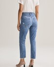 RILEY HIGH RISE STRAIGHT CROP JEAN (FREQUENCY)