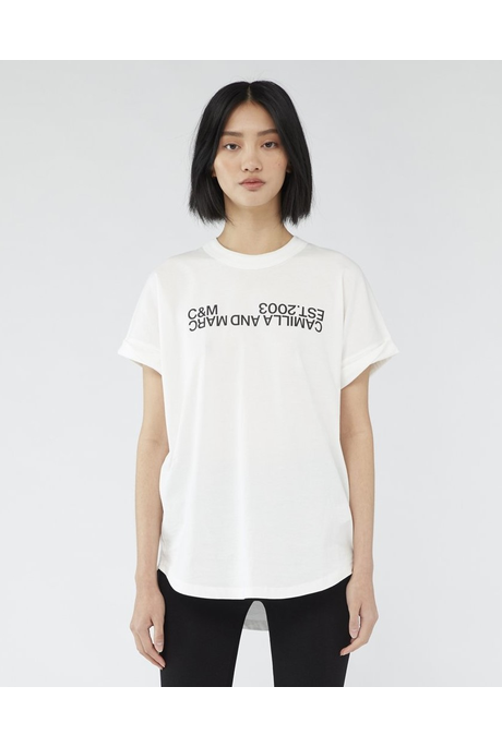 HUNTINGTON 2.O TEE (WHITE)