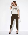 PRINCY CHINO TROUSERS (DARK KHAKI)