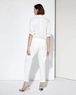 LUNA LOOSE CIGARETTE TROUSERS (WHITE)