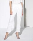 LUNA LOOSE CIGARETTE TROUSERS (WHITE)