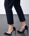 LUNA LOOSE CIGARETTE TROUSERS (BLACK)