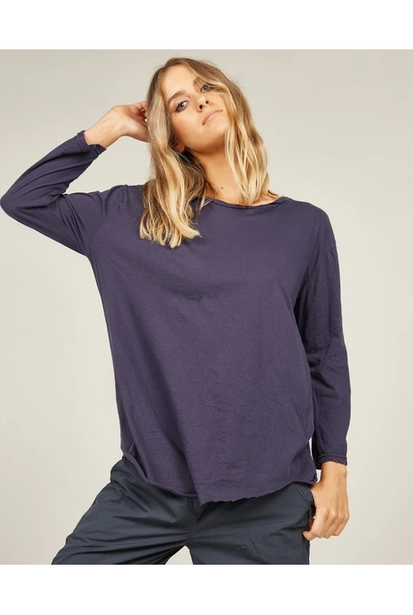 HAP LONGSLEEVED TEE (INDIGO)