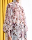 CHARM LANTERN BLOUSE (LILAC FLORAL)