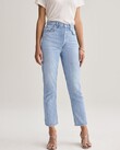 RILEY HIGH RISE STRAIGHT CROP JEAN (BLUR)