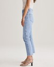 RILEY HIGH RISE STRAIGHT CROP JEAN (BLUR)